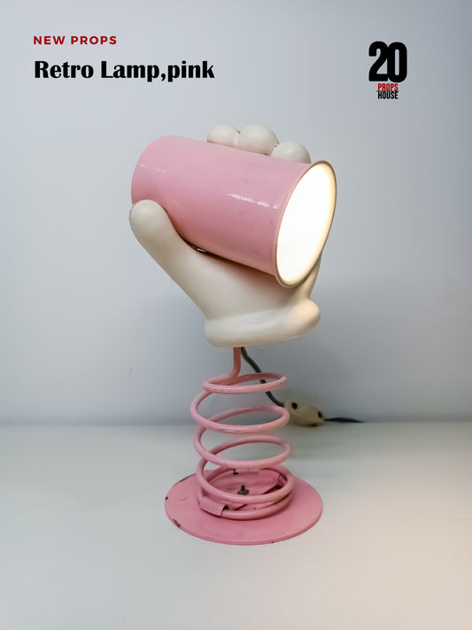 Retro Lamp , Pink