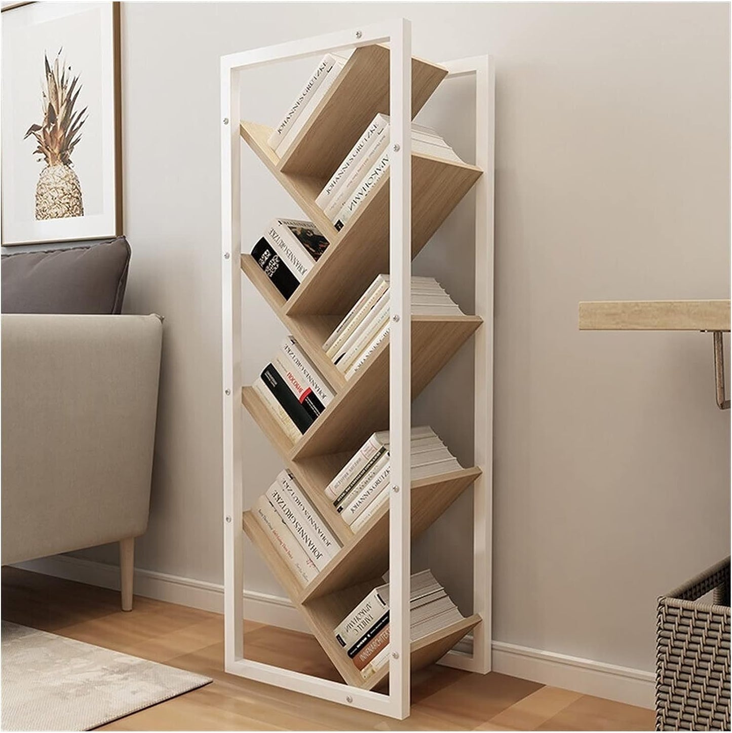 Tree-Shaped Bookshelf