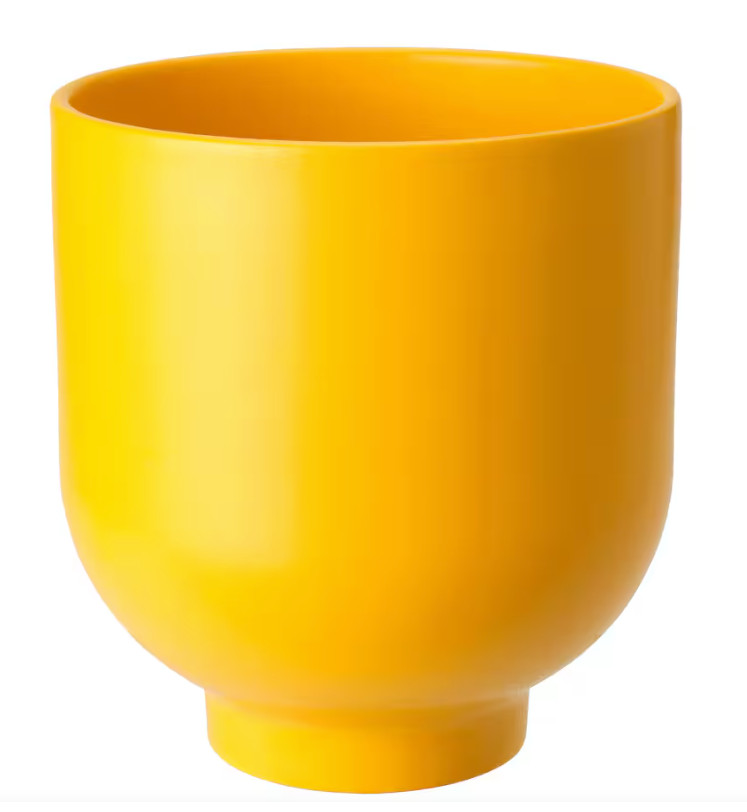 DRÖMSK yellow vase