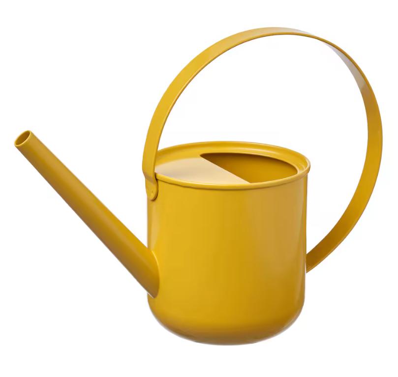 FÖRENLIG Watering can, yellow, 1.5 l