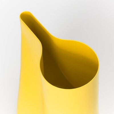 IKEA CHILIFRUKT Vase/watering can, bright yellow, 17 cm