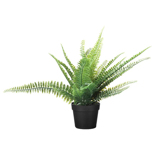 IKEA FEJKA Artificial potted plant, in/outdoor fern, 9 cm