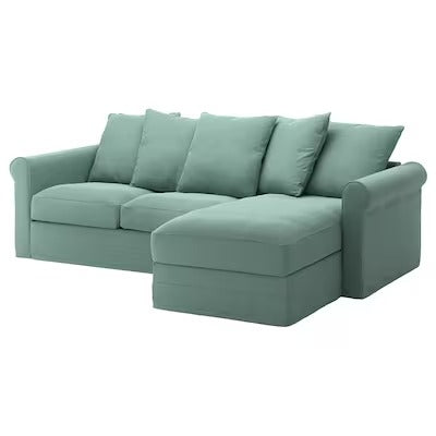 IKEA GRÖNLID 3-seat sofa with chaise longue