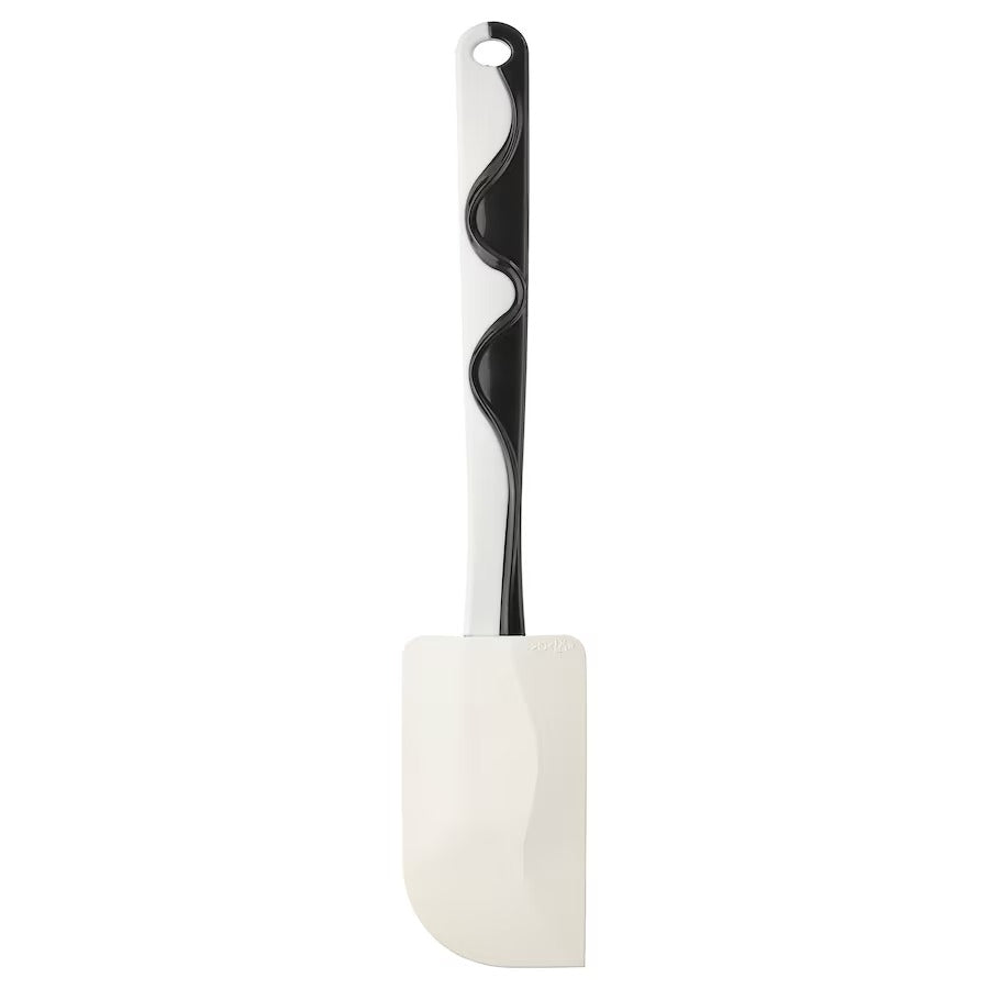 IKEA GUBBRÖRA Rubber spatula, black/white