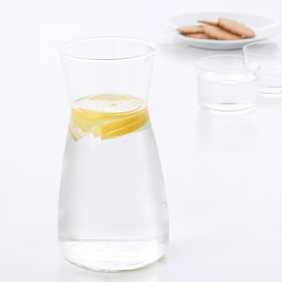 IKEA KARAFF Carafe, clear glass, 1.0 l