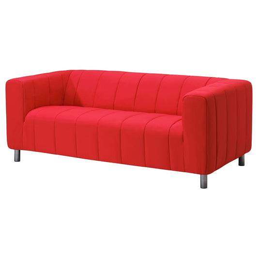 IKEA KLIPPAN 2-seat sofa, Vansbro red