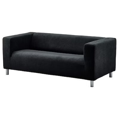 IKEA KLIPPAN 2-seat sofa, Vansbro black