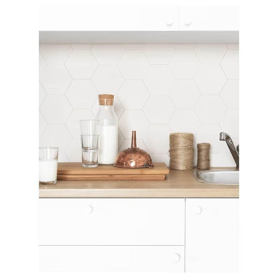 IKEA KNOXHULT Kitchen, white, 200x61 cm