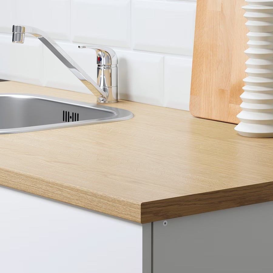 IKEA KNOXHULT Kitchen, white, 200x61 cm