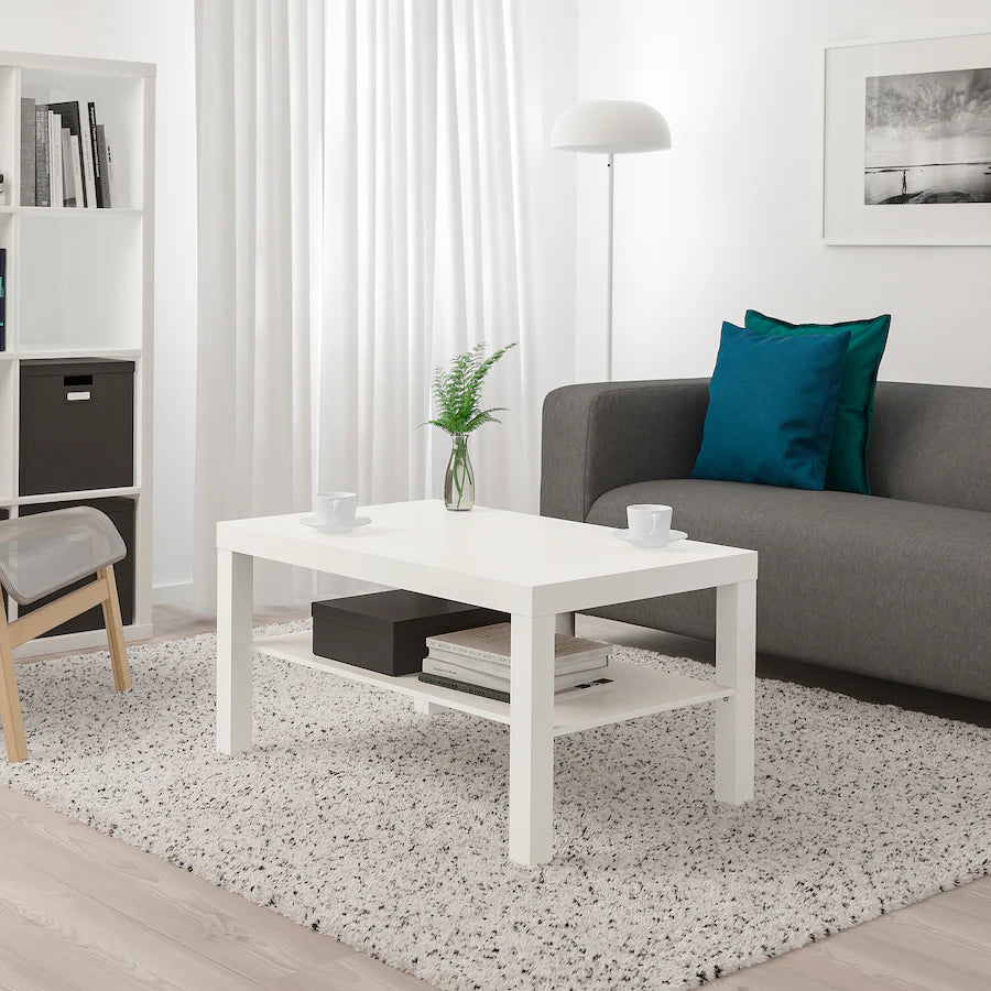 IKEA LACK Coffee table, white, 90x55 cm