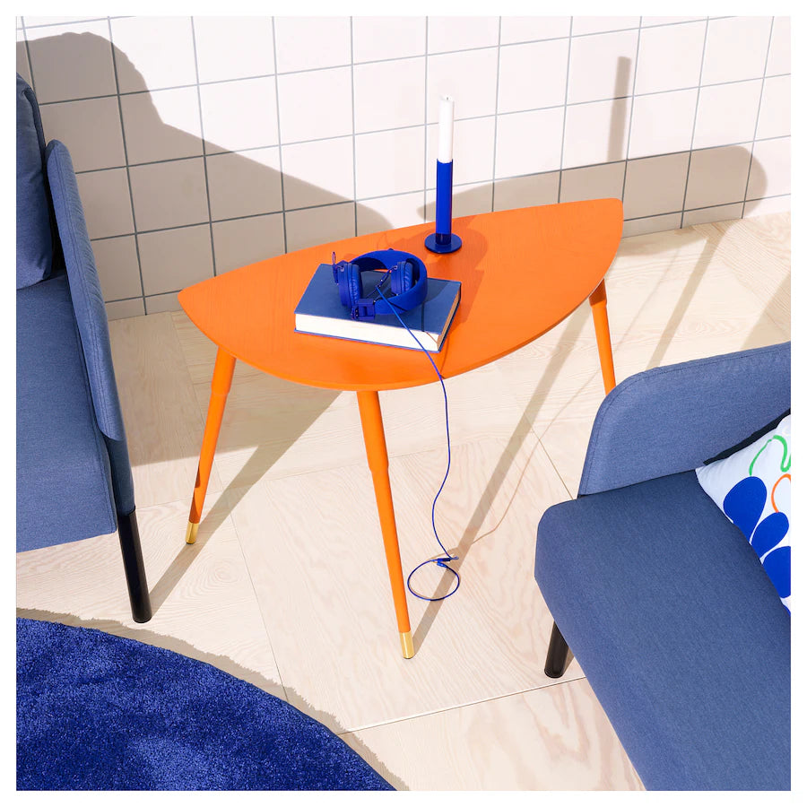 IKEA LÖVBACKEN Side table, orange, 77x39 cm