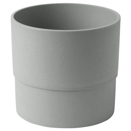 IKEA NYPON Plant pot, in/outdoor grey, 12 cm