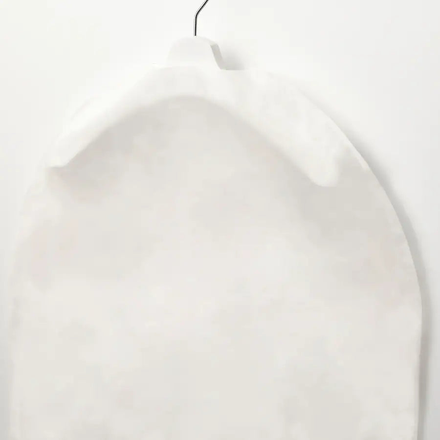 IKEA RENSHACKA Clothes cover, transparent white