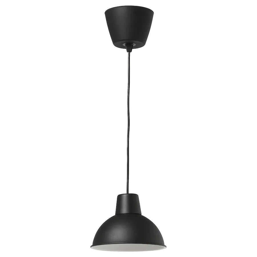 IKEA SKURUP Pendant lamp, black, 19 cm