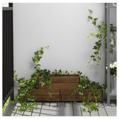 IKEA STJÄRNANIS Flower box, outdoor acacia, 43x15 cm