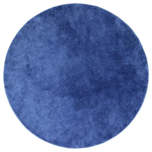 IKEA STOENSE Rug, low pile, blue, 195 cm carpet