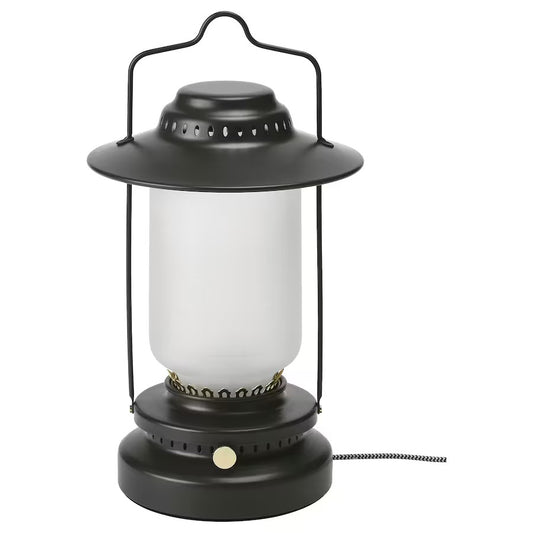 IKEA STORHAGA LED table lamp, dimmable outdoor/black, 35 cm