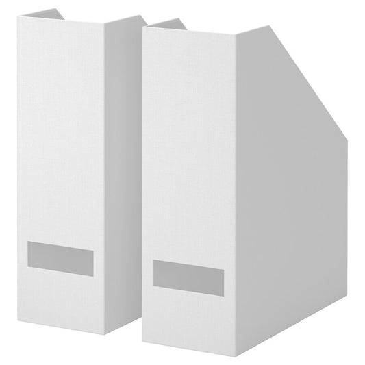 IKEA TJENA Magazine file, white