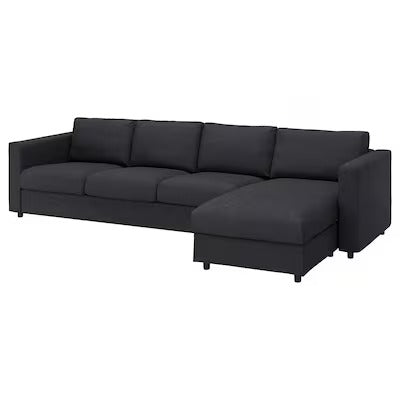 IKEA VIMLE 4-seat sofa with chaise longue ,Gunnared beige