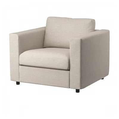 IKEA VIMLE Armchair sofa, Gunnared beige