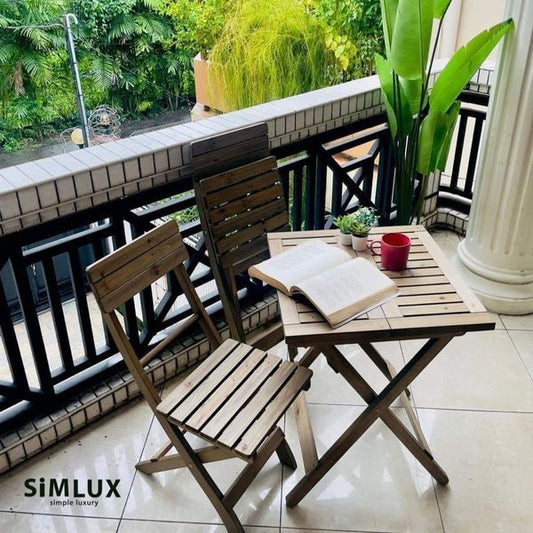 SiMLUX Garden Table Set