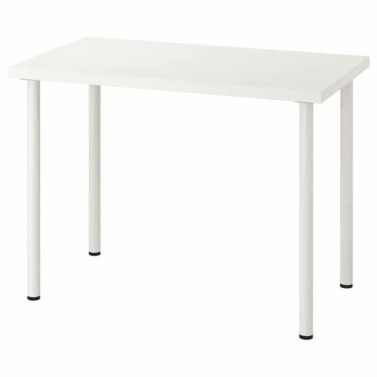 IKEA LINNMON / ADILS Table, white, 100x60 cm