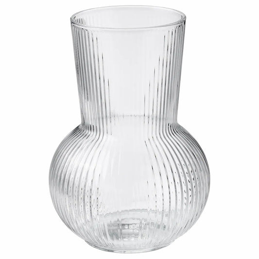 IKEA PÅDRAG Vase, clear glass, 17 cm