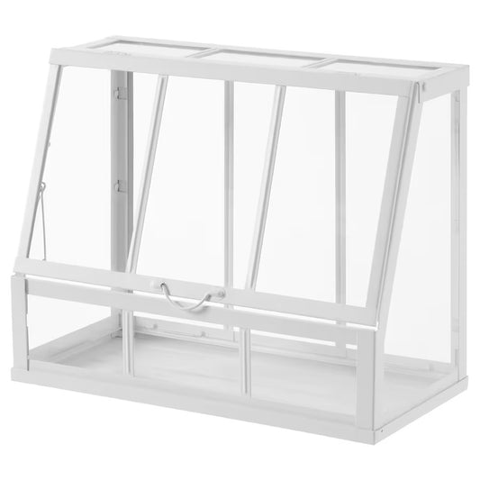 IKEA ÅKERBÄR Greenhouse, in/outdoor/white, 45 cm