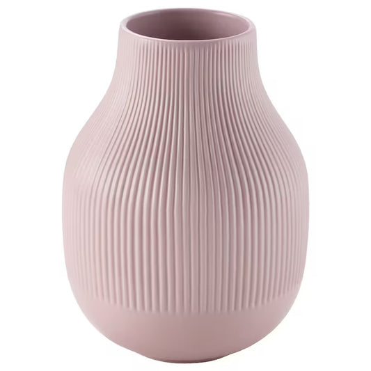 IKEA GRADVIS Vase, pink, 21 cm