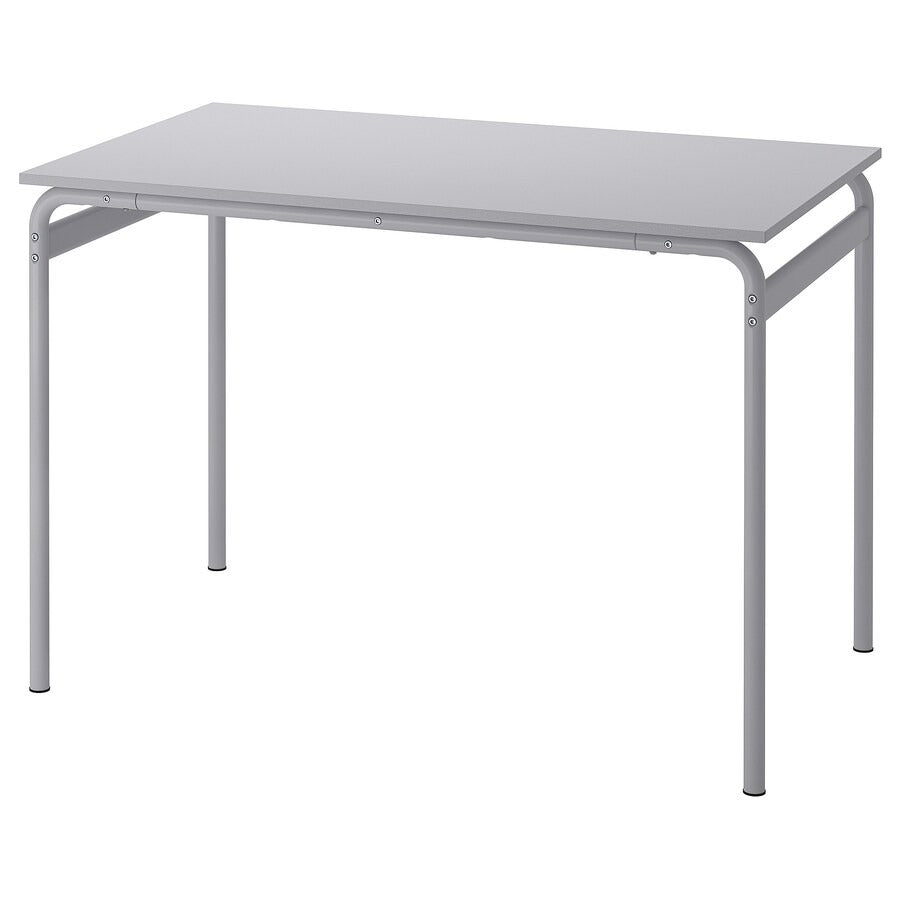 IKEA GRÅSALA Table, grey/grey, 110x67x75 cm