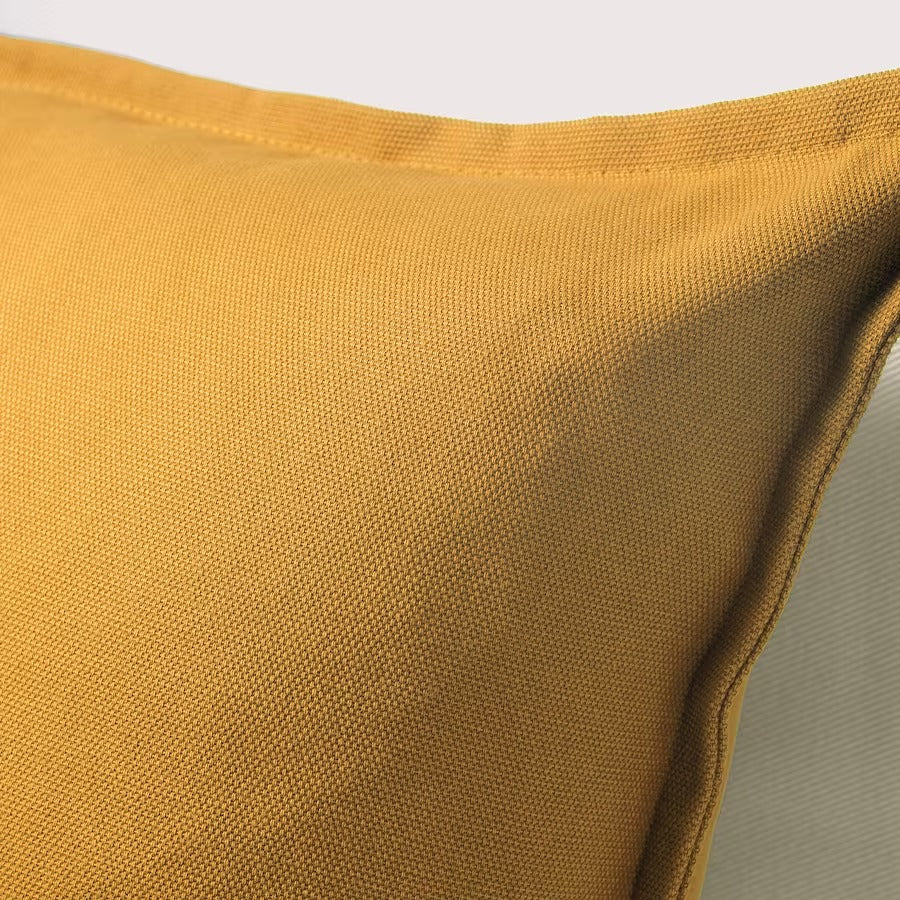 IKEA GURLI Cushion, golden-yellow, 50x50 cm