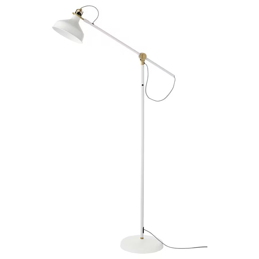 IKEA RANARP Floor/reading lamp, off-white