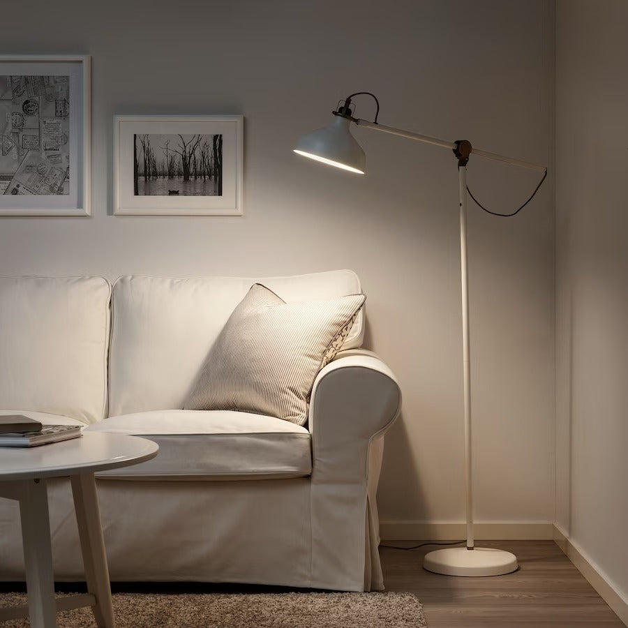 IKEA RANARP Floor/reading lamp, off-white