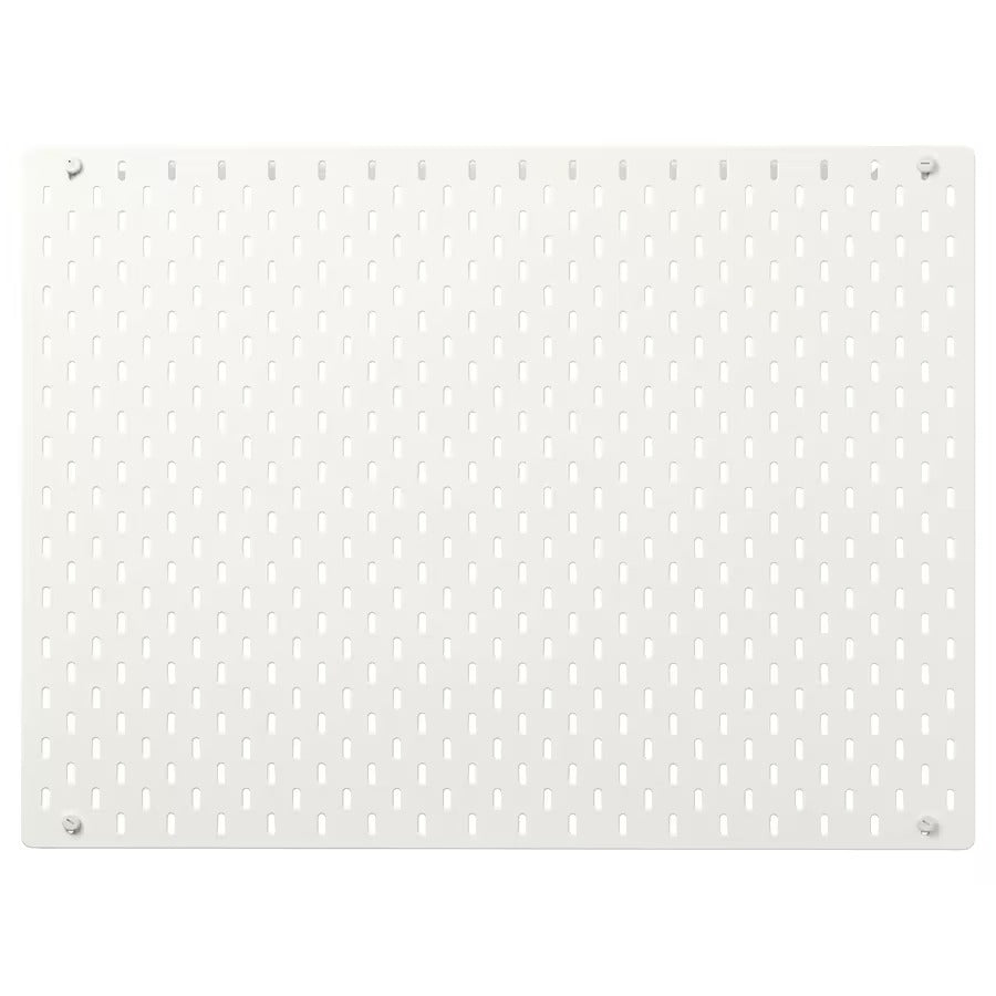 IKEA SKÅDIS Pegboard combination, white, 76x56 cm