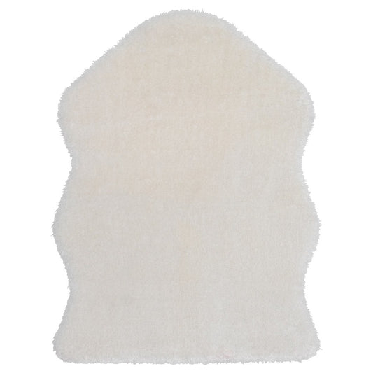 IKEA TOFTLUND Rug, white, 55x85 cm